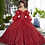Thumbnail: Crystal Beaded Metallic Lace Quinceañera Dress 89361